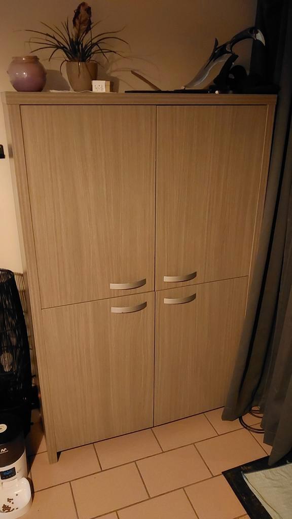 Lichtgrijze barkast, Huis en Inrichting, Kasten | Computermeubels, Ophalen