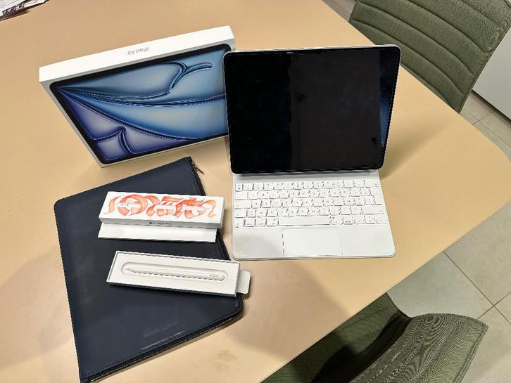 Apple iPad Air 512 GB - blue, Informatique & Logiciels, Apple iPad Tablettes, Comme neuf, Apple iPad, Wi-Fi, 13 pouces ou plus