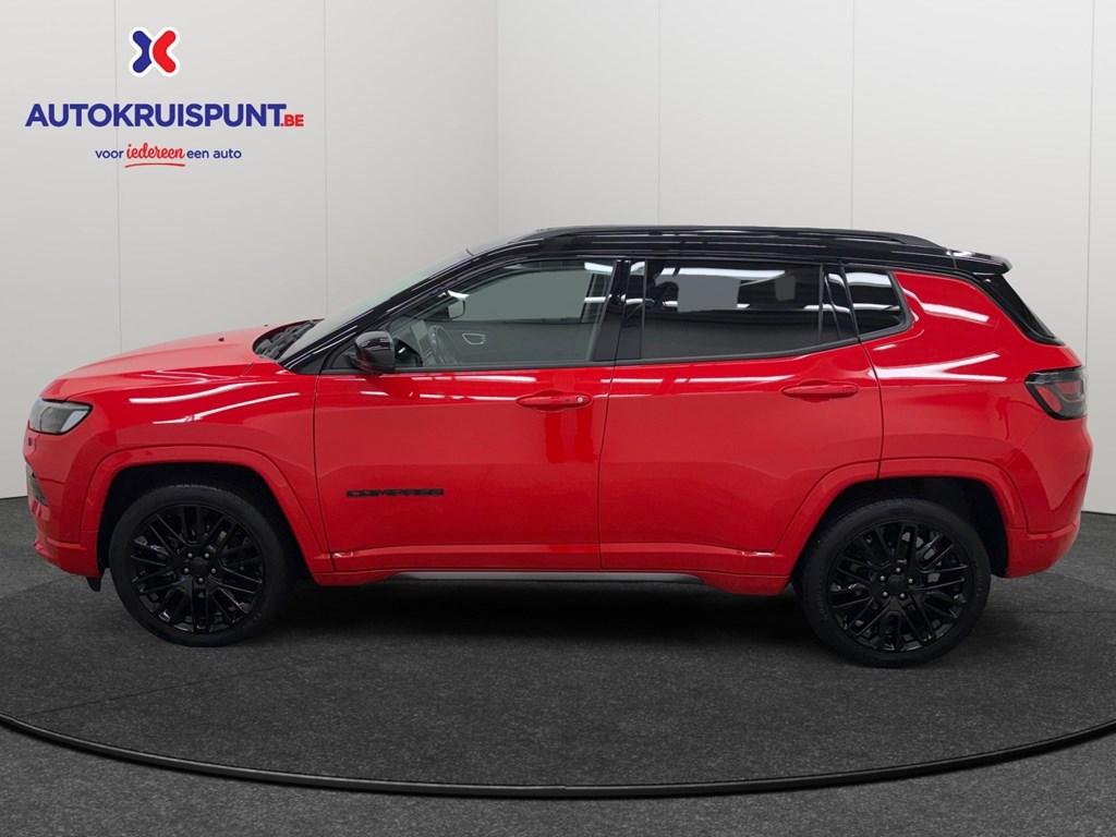 Jeep Compass 1.5 e-Hybrid S 360° Camera Leder Carplay Alpin, Automaat, Compass, 97 kW, SUV of Terreinwagen