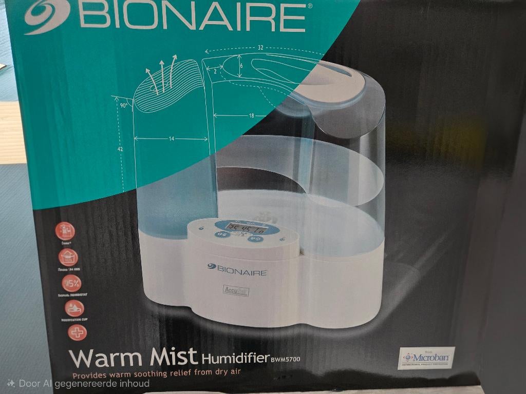 Lucht bevochtiger, Ophalen, Gebruikt, Luchtbevochtiger