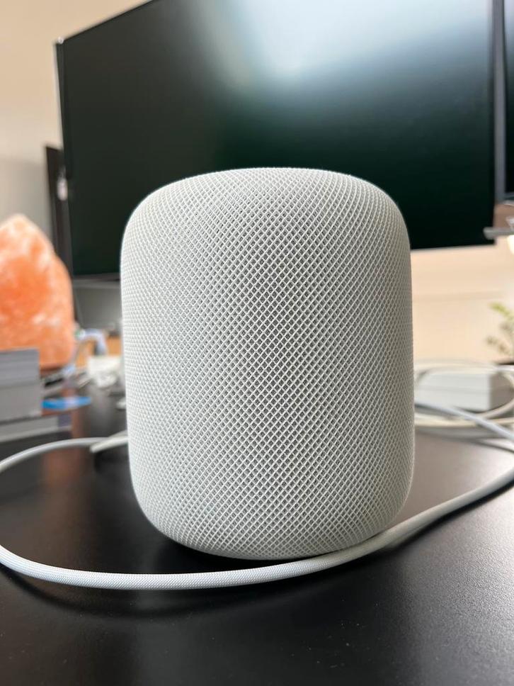 Apple HomePod wit originele grote versie in perfecte staat, Audio, Tv en Foto, Luidsprekerboxen, Zo goed als nieuw, Overige merken