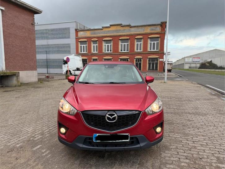 Mazda CX-5   2014   209.000km   2.2 diesel, Autos, Mazda, Particulier, CX-5, Diesel, Euro 6, Boîte manuelle, Rouge, Noir, Tissu