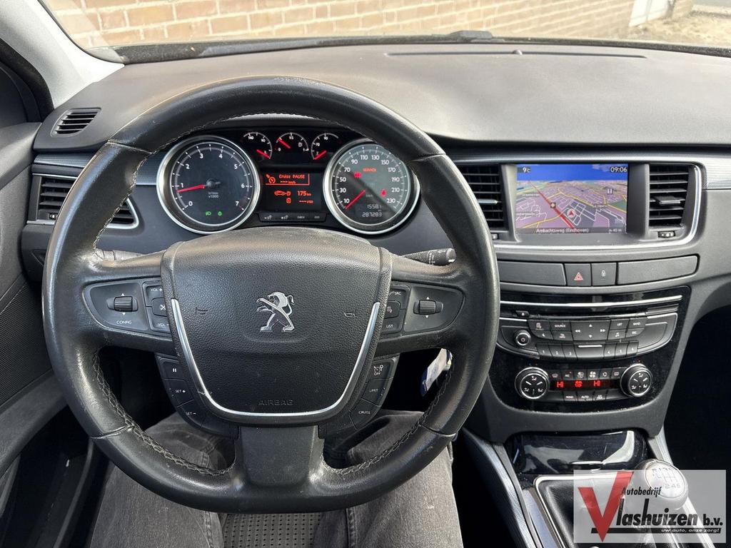 Peugeot 508 SW 1.6 THP Blue Lease Executive | Pano | Navi |, Zwart, Parkeersensor, Zwart, Bedrijf