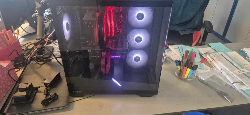 High‑end Gaming/Workstation PC – Ryzen 9 + RX 7600 XT, Informatique & Logiciels, Ordinateurs de bureau, SSD, 32 GB, Gaming, Enlèvement