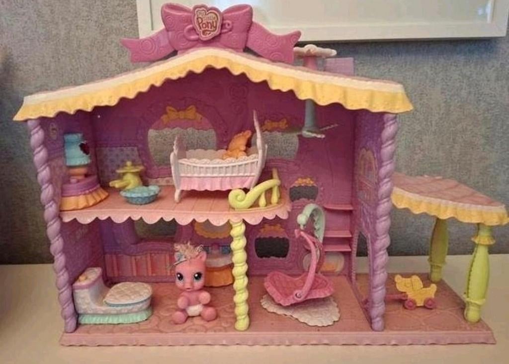 My Little Pony : newborn cuties : Pinkie pie's speelhuis, Ophalen of Verzenden