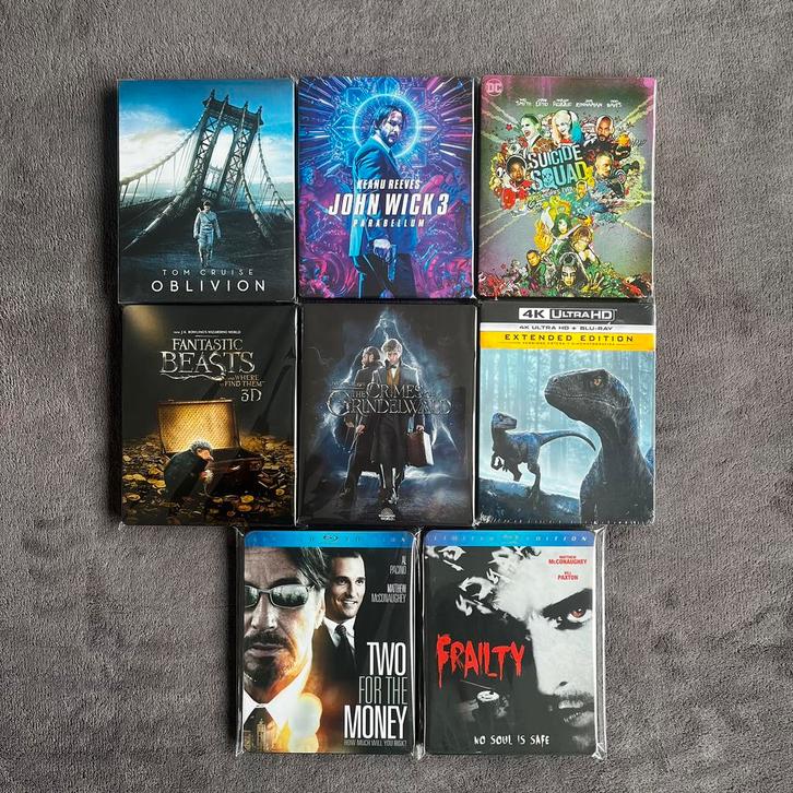Collection Steelbook (Blu-ray et 4K) | Éditions rares et OOP, CD & DVD, Blu-ray, Comme neuf, Action, 3D, Enlèvement ou Envoi