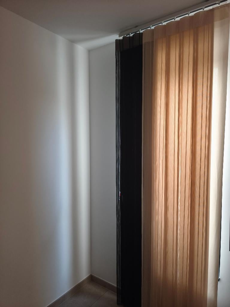 Gordijn, Ophalen, 200 cm of meer, 150 tot 200 cm, Crème