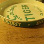 Golden Tiger brouwerij de blieck Aalst dienblad in metaal, Ophalen