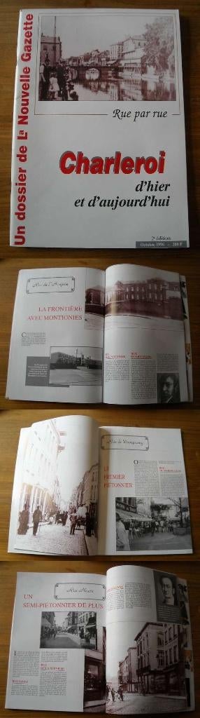 Charleroi d'hier et d'aujourd'hui (Philippe Mac Kay), Livres, Enlèvement ou Envoi, Utilisé