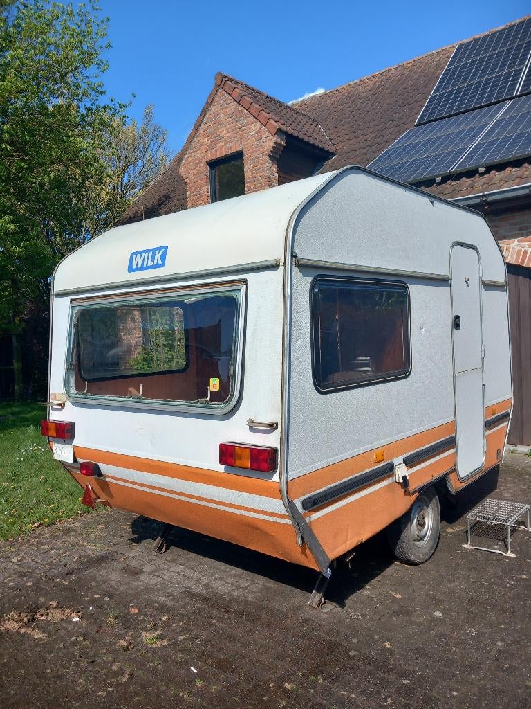 Wilk Caravan, Caravans en Kamperen, Standaardzit, Particulier, 500 - 750 kg, Wilk