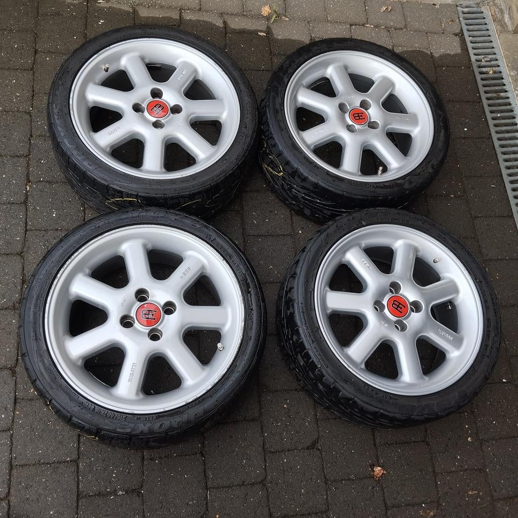 BBS Bugatti 4x100 7x16 ET30 ZELDZAAM VW CORRADO GOLF2 GOLF3, Velg(en)