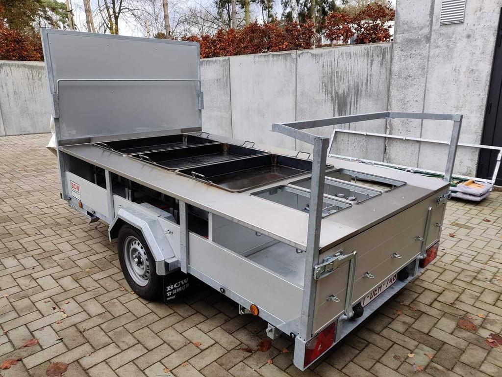 BCW - -750kg - Remorque de cuisine/cuisine mobile, Utilisé