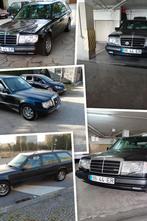 Mercedes E250TD SW '87.500 km, Auto's, Achterwielaandrijving, Zwart, Leder, 111 g/km
