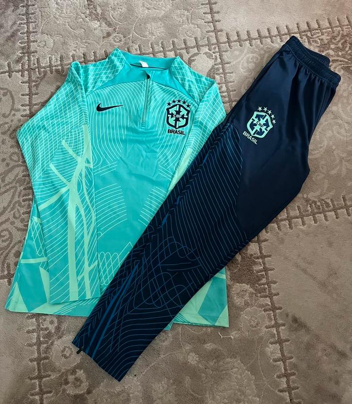 Nike Brasil trainingspak - maat M, Kleding | Heren, Sportkleding, Voetbal, Maat 48/50 (M), Groen, Ophalen
