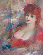 Raphael De Buck (1902-1986): Galante dame (35 x 41 cm), Enlèvement ou Envoi