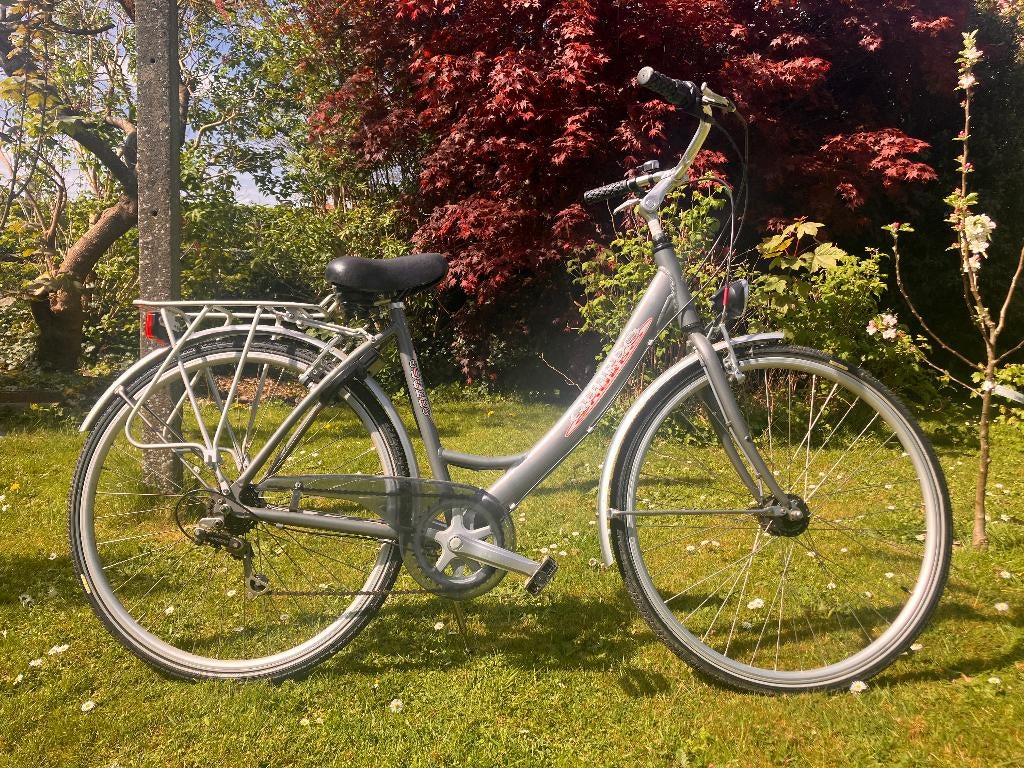 Damesfiets 6 versnellingen - nieuwstaat, Ophalen, Zo goed als nieuw, Overige merken, Versnellingen