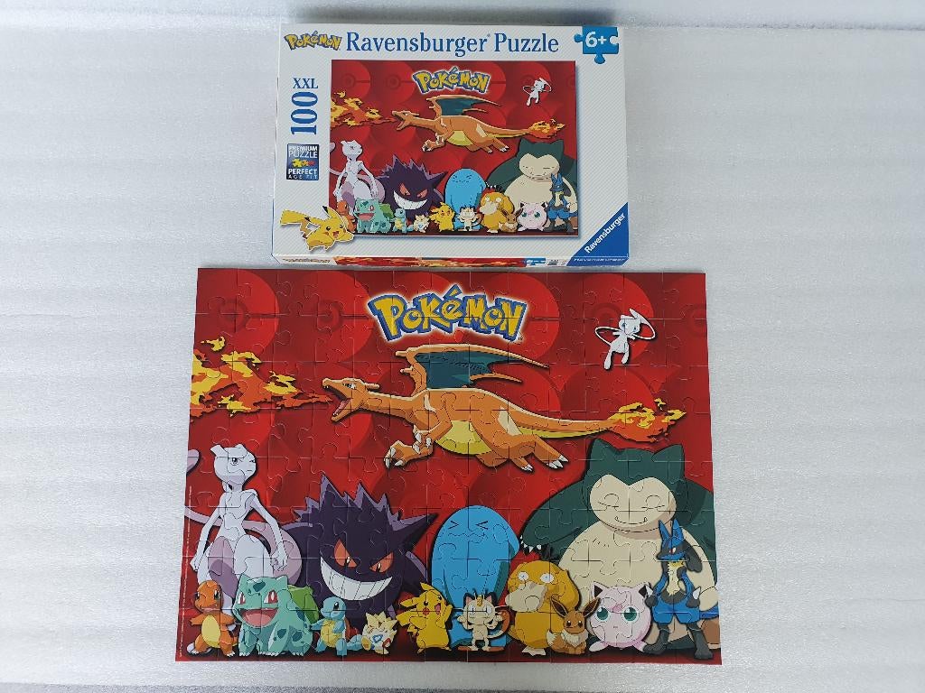 Puzzel Pokémon XXL 100 (Ravensburger, 2016), Ophalen of Verzenden, Gebruikt