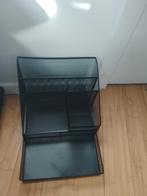 Zwarte metalen bureau organizer, Ophalen