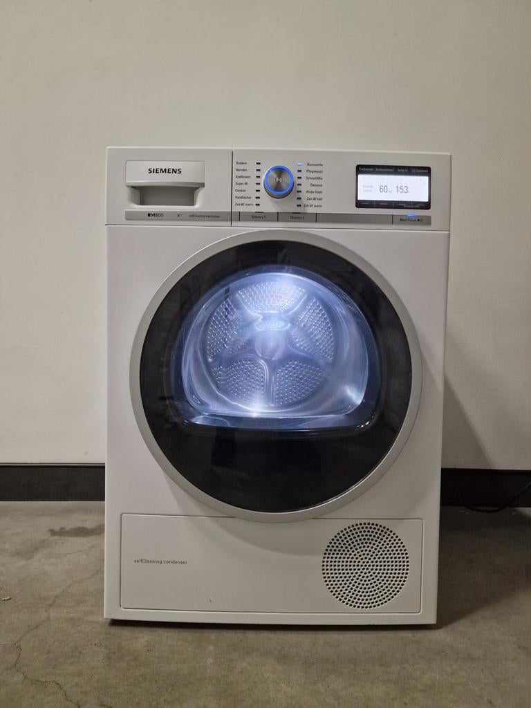 Siemens  IQ800 seche linge pompe à chaleur  9kg, Elektronische apparatuur, Droogkasten