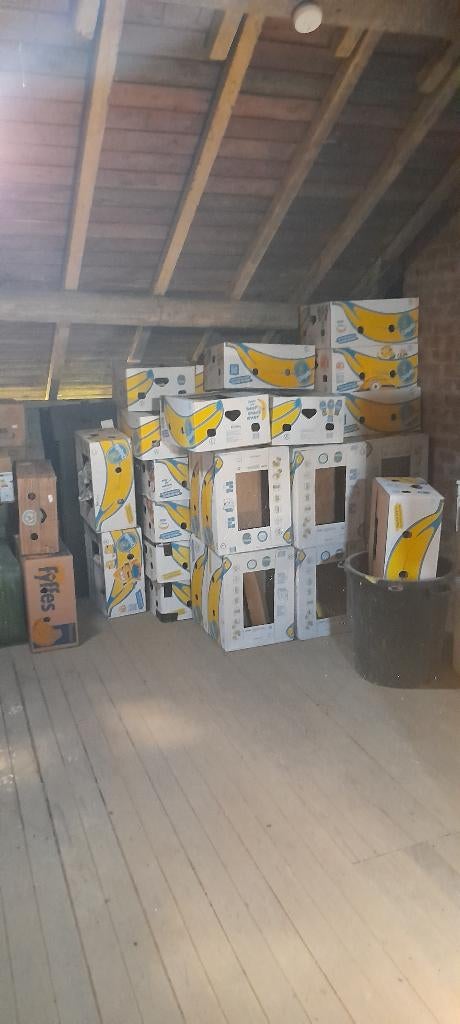 caisse a banane vide, Diversen, Overige Diversen, Ophalen, Zo goed als nieuw
