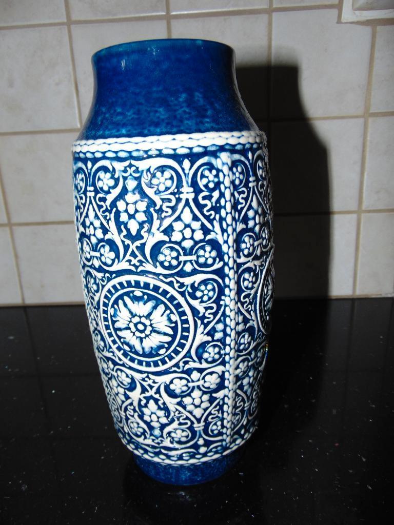 Retro vaas 23 cm, Verzamelen, Ophalen of Verzenden, Huis en Inrichting