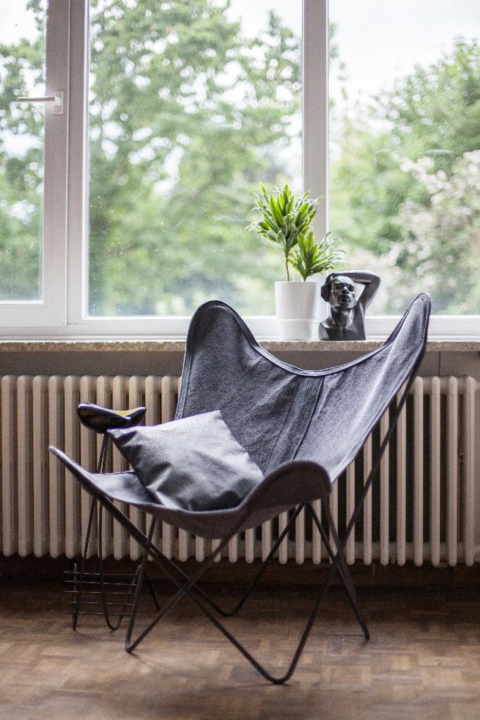 Butterfly Chair origineel, Ophalen, Gebruikt, Eenpersoons, Metaal