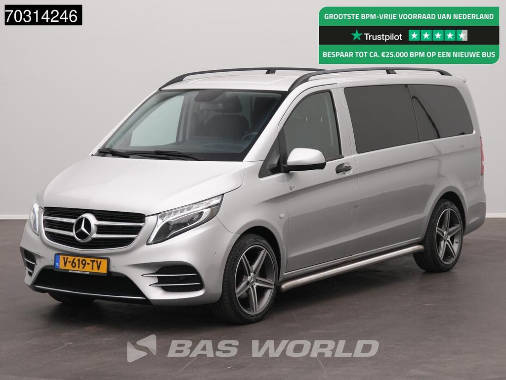 Mercedes Vito 114 Automaat Dubbel Cabine L2H1 Trekhaak LED X, Auto's, Gebruikt, Euro 6, 4 cilinders, 2000 kg