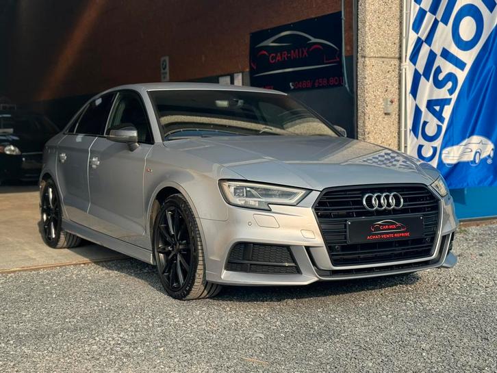 Audi A3 Sedan S-line 1.5TFSI, Auto's, Audi, Particulier, Te koop, A3, Benzine, Berline, Handgeschakeld, Zilver of Grijs, Ophalen