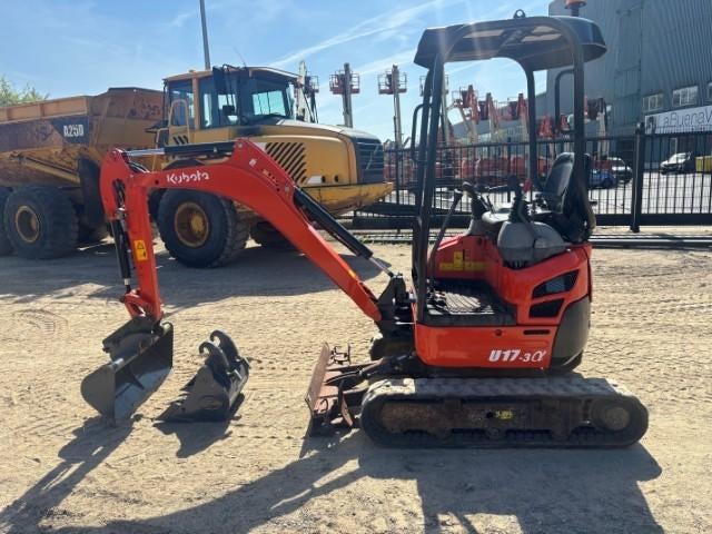 Minipelle Kubota U17-3, Enlèvement, Excavatrice