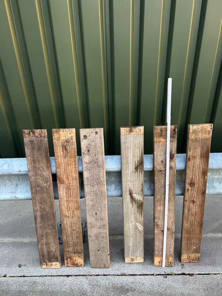 hardhout planken, Ophalen, Gebruikt, Planken, Hardhout