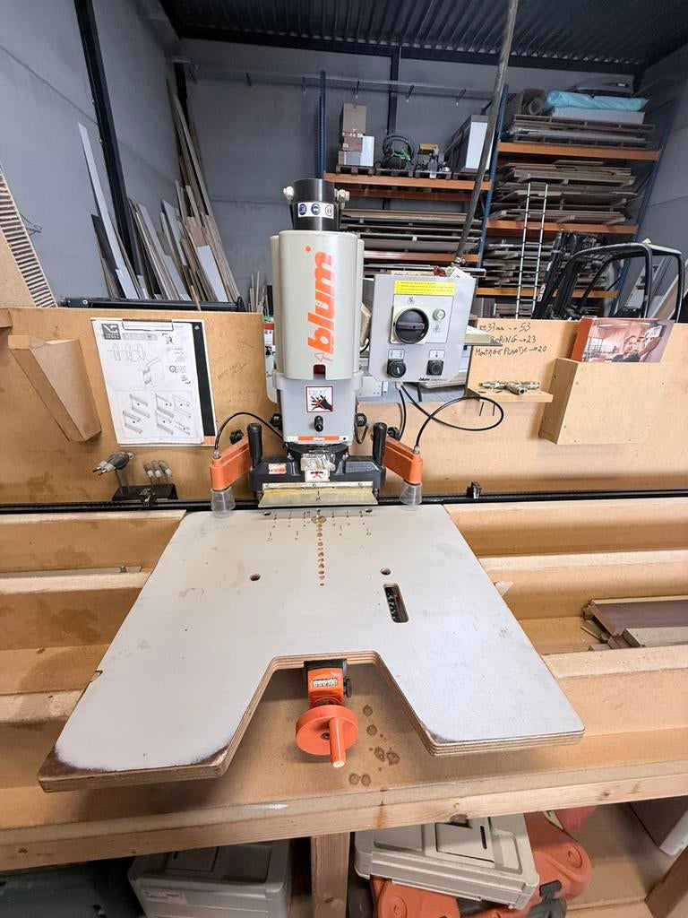 Blum MiniPress, Ophalen