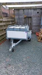 Gesloten aanhangwagen, Enlèvement, Utilisé