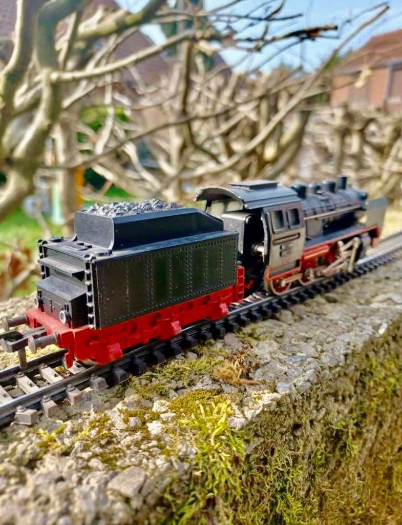 Locomotive vapeur Fleischmann HO années 60, Hobby & Loisirs créatifs, Enlèvement ou Envoi, Comme neuf, Locomotive, Fleischmann