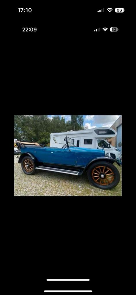 Ancetre nash 1922, Autos, Particulier, Achat