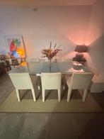 B&B Italia VolAuVent design stoelen, Mario Bellini, wit-leer, Antiek en Kunst, Ophalen