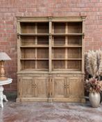 Bibliothèque/meuble de bibliothèque en teck LIVRAISON GRATUI, Maison & Meubles, Teck, 25 à 50 cm, 200 cm ou plus, Indo