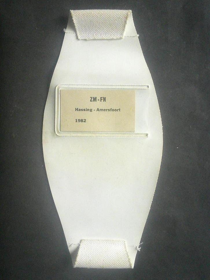 Tenseur d'impériale 1982 pour bachi ou képi de marine ZM-FN, Collections, Objets militaires | Général, Marine, Envoi