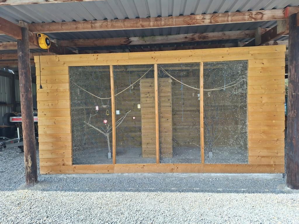 Voliere 5x 2.5m, Enlèvement