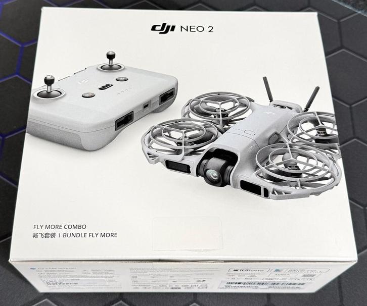 DJI NEO 2 FLY MORE COMBO + GRATIS EXTRA'S, Audio, Tv en Foto, Drones, Nieuw, Cameradrone, Topkwaliteit, DJI, Minder dan 250 gram