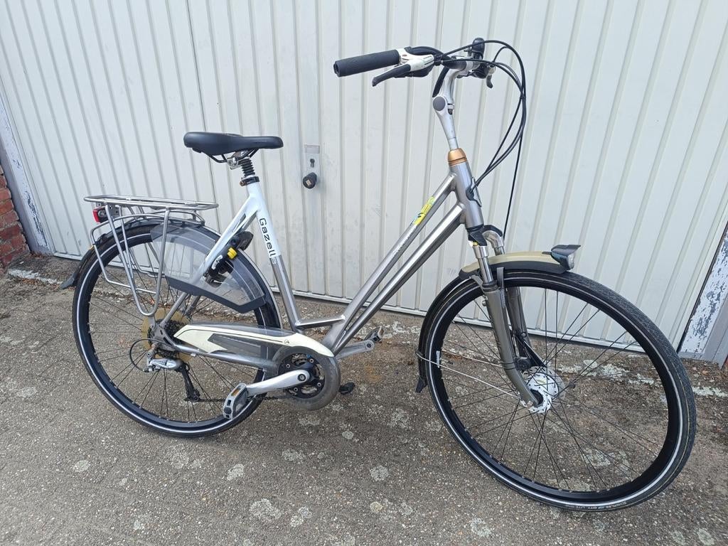 Vélo pour femme Brand Gazelle en bon état, Vitesses, Comme neuf, Enlèvement, 56 cm ou plus