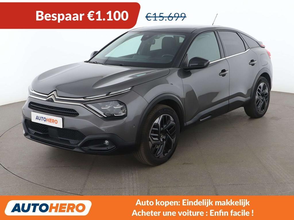 Citroën C4 1.2 PureTech Shine (bj 2021, automaat), Gebruikt, 1199 cc, 1353 kg, 96 kW