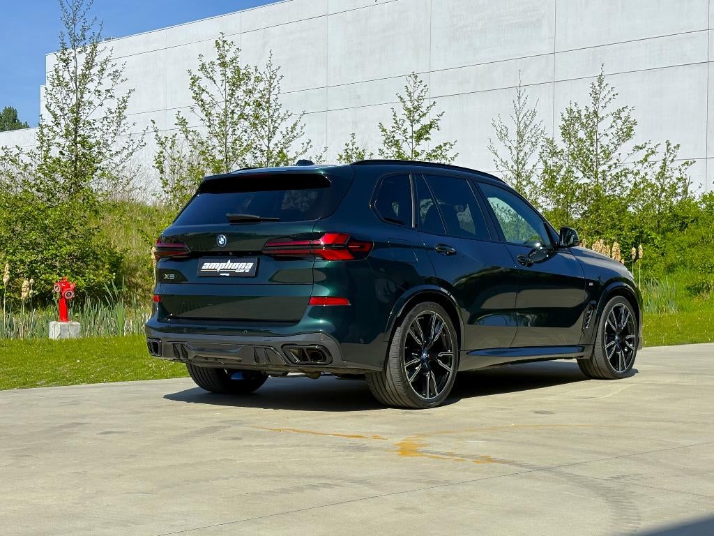BMW X5 xdrive 50e Mpack    oxford green tailored with carbon, Cuir, Achat, Garantie prolongée, Entretenue par le concessionnaire