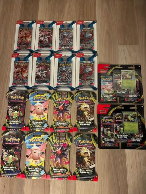 Boosters Pokémon et packs de trois scellés (français), Enlèvement, Neuf, Booster