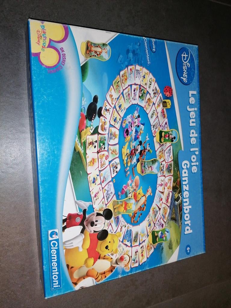 Ganzenbordspel, Hobby en Vrije tijd, Gezelschapsspellen | Bordspellen, Vijf spelers of meer, Ophalen, Nieuw, Disney