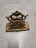 koperen brievenhouder, Ophalen