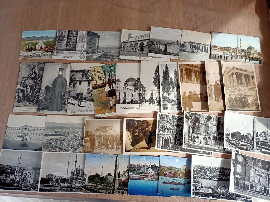 53 oude ZK Griekenland/Turkije, Collections, Cartes postales | Étranger, Enlèvement ou Envoi