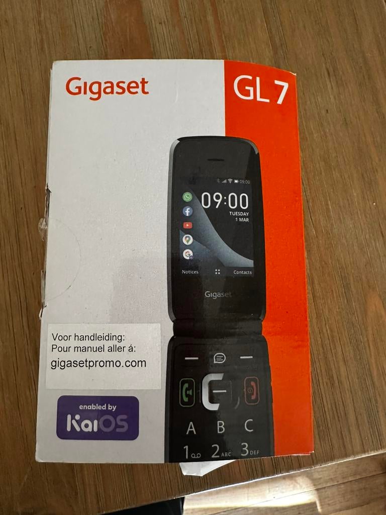 Gigaset GL7 gsm, Télécoms, Téléphonie mobile | Marques Autre, Enlèvement, Neuf, À clapet