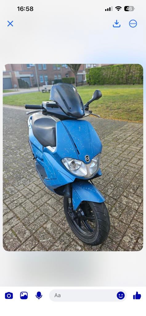 Gilera runner rst sp50 blok (nieuwere runner model), Fietsen en Brommers, Scooters | SYM, Zo goed als nieuw, Ophalen