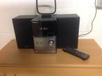 Mini hifi stereo keten radio/cd/ USB Panasonic, TV, Hi-fi & Vidéo, Enlèvement, Utilisé, Lecteur CD, Philips