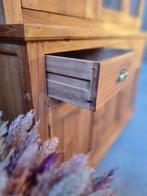 Art du buffet et de la vitrine en teck :, Maison & Meubles, Teck, 25 à 50 cm, Teak, Avec tablette(s)